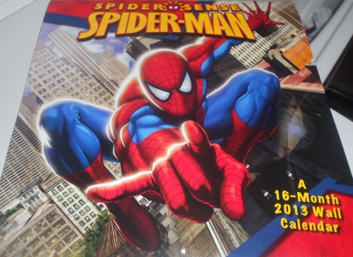 Spiderman Calendar